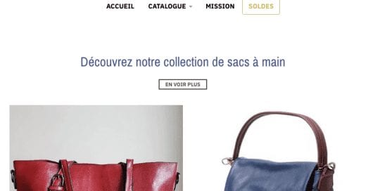 Experts de boutiques Shopify - La Fabrique Shopify Montréal abeillecobalt.com custom