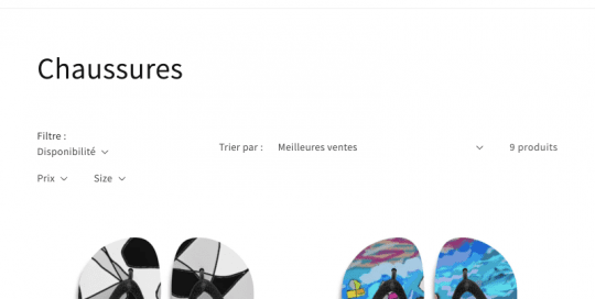 Experts de boutiques Shopify - La Fabrique Shopify Montréal boutiquecareyi.com collections souliers e1656864411414