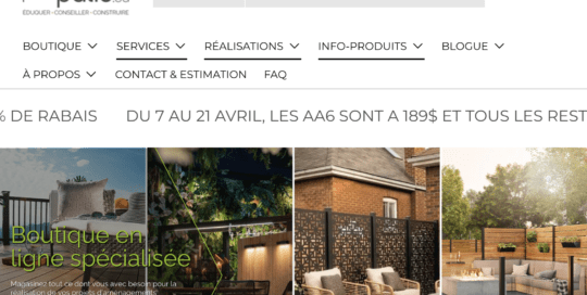 Experts de boutiques Shopify - La Fabrique Shopify Montréal purpatio.ca